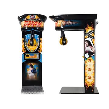 Máquina arcade de puñetazos de boxeador