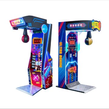 Máquina de boxeo Ultra Boxing que funciona con monedas