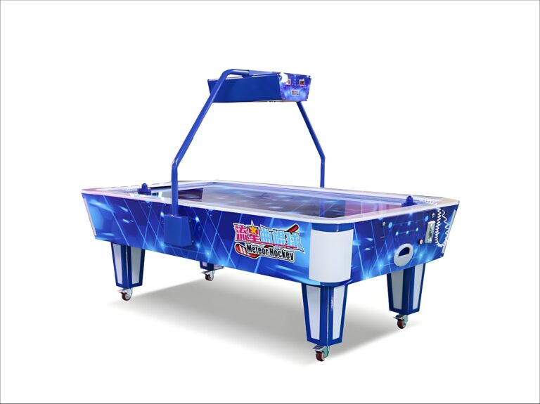 Meteor LED Coin-Operated Air Hockey Table